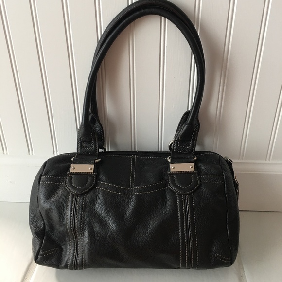 Clarks Black Leather Handbag - Picture 1 of 9